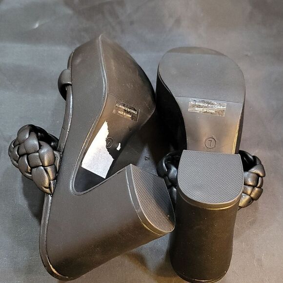 BRAND NEW REPORT DOUBLE STRAP ROUND OPEN TOE BLOCK HEEL SANDAL - Picture 14 of 14